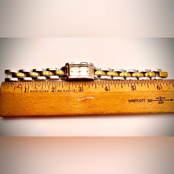 Fossil F2 ES-9717 Stainless Steel Quartz Analog Watch Sz 6 1/2" &it’s links - Picture 6 of 8